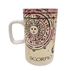 Fisher Scorpio Mug stoneware zodiac sign, scorpion constellation Astrolo…